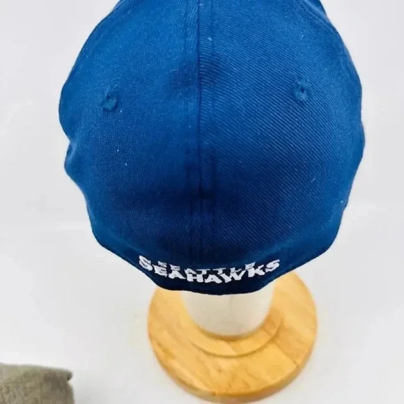 NEW New Era 89Thirty Seattle Seahawks NFL A-Frame Cap Navy Blue Mens Size M/L - Picture 6 of 7